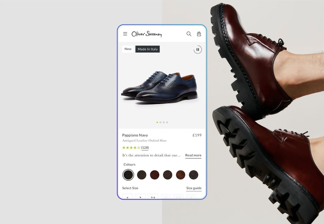 Oliver Sweeney Shopify Site by ESC